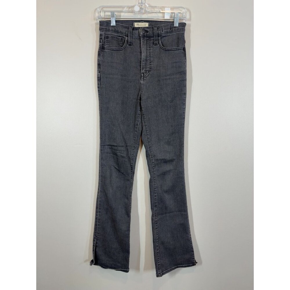 Madewell Women's Roadtripper Skinny Flare Jeans Size 25‎ Black Wash